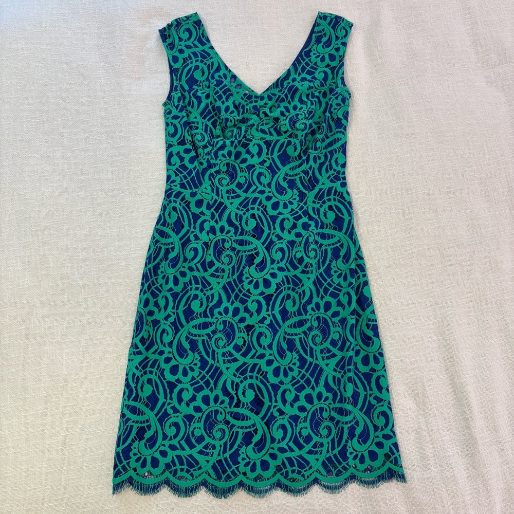 EUC Lilly Pulitzer Rosaline lace dress in size 6